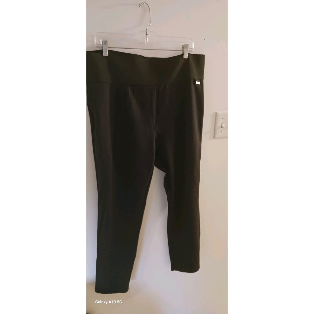 Womens Pants Calvin Klein Size 1X   Power Stretch Pants   Fall Pants Black